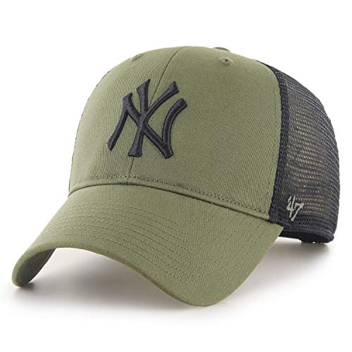 '47 Brand Trucker Cap - Flagship New York Yankees Wood Oliv von '47