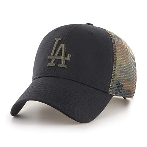 '47 Brand Trucker Cap - SWITCH MLB LA Dodgers schwarz camo von '47