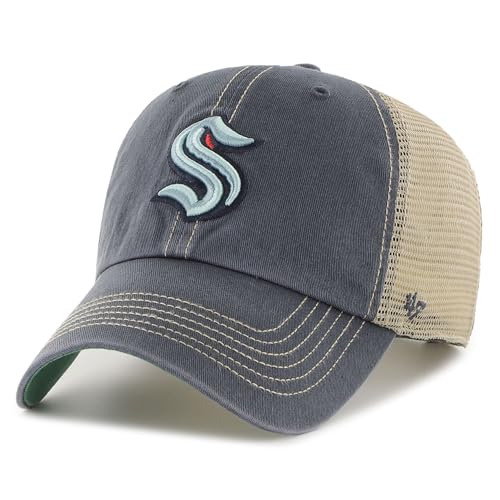 '47 Brand Trucker Vintage Cap - Trawler Seattle Kraken Navy '47 Brand Trucker Vintage Cap - Trawler Seattle Kraken Navy von '47