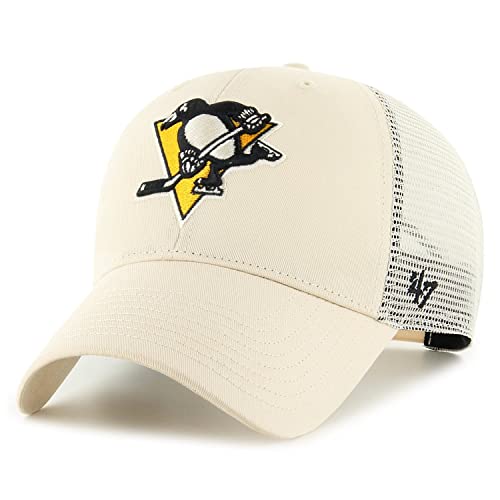 '47 Brand Turcker Cap - BRANSON Pittsburgh Penguins natural von '47