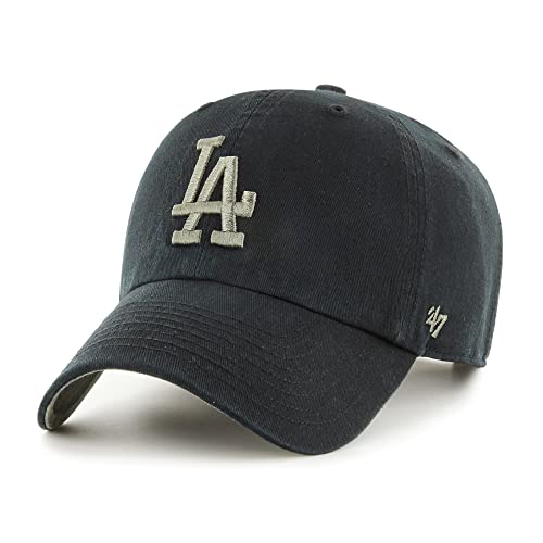 '47 Los Angeles Dodgers Black MLB Ballpark Camo Clean Up Cap - One-Size '47 Los Angeles Dodgers Black MLB Ballpark Camo Clean Up Cap - One-Size von '47