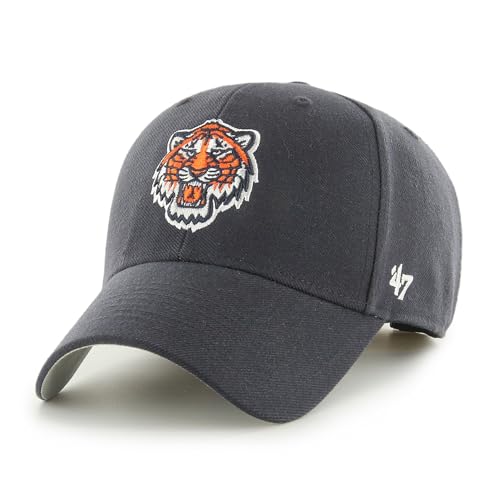 '47 Detroit Tigers MLB Most Value P. Blau Verstellbare Cap One-Size '47 Detroit Tigers MLB Most Value P. Blau Verstellbare Cap One-Size von '47
