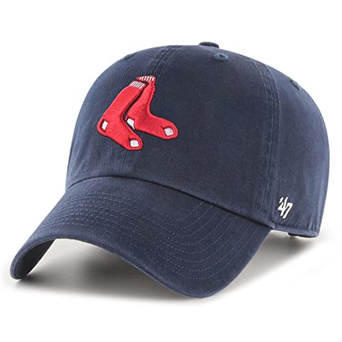 '47 Brand Relaxed Fit Cap - MLB CLEAN UP Boston Red Sox Navy '47 Brand Relaxed Fit Cap - MLB CLEAN UP Boston Red Sox Navy von '47