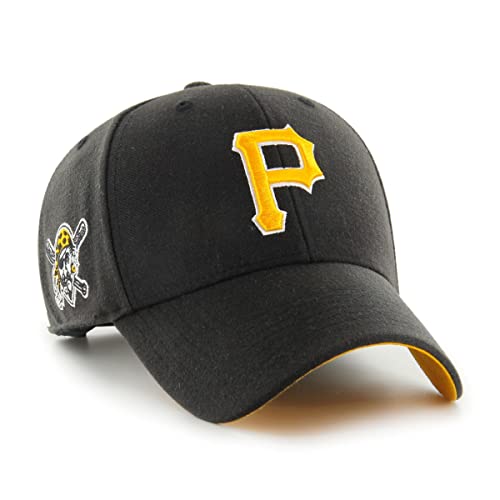 '47 Pittsburgh Pirates Black MLB Sure Shot Most Value P. Snapback Cap - One-Size '47 Pittsburgh Pirates Black MLB Sure Shot Most Value P. Snapback Cap - One-Size von '47
