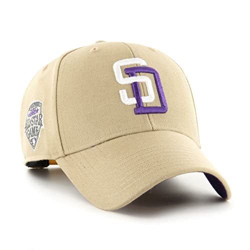 '47 San Diego Padres Khaki MLB All Star Game Sure Shot Most Value P. Snapback Cap - One-Size '47 San Diego Padres Khaki MLB All Star Game Sure Shot Most Value P. Snapback Cap - One-Size von '47