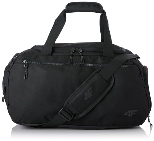 4F BAG U050 DEEP SCHWARZ UNISEX Erwachsene Einheitsgröße, Tiefschwarz, Zeitgenössisch von 4F