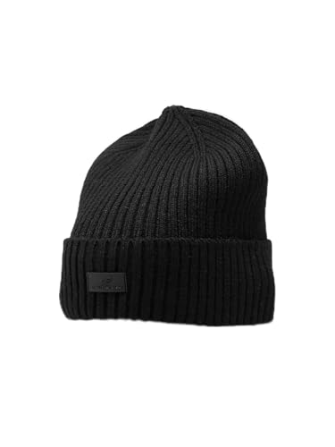 4F Cap M317 für Männer | Schwarze Farbe | M von 4F