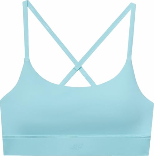 4F Damen Bra F096 Sport -BH, Blau, L EU von 4F