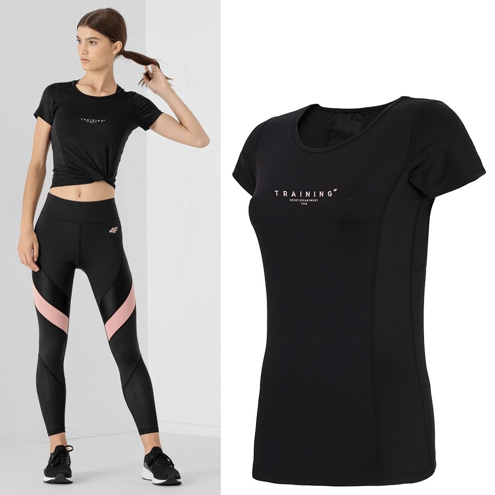 4F - Damen Lauf- und Sport T-Shirt, mit Belüftung von 4F