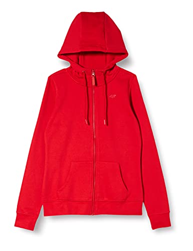 4F Damen Nosd4-bld300-62s Sweatshirt, rot, S von 4F