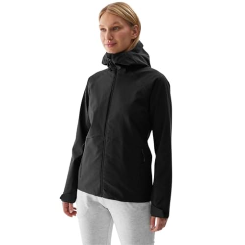 4F Damen Technical Jacket F428, Tiefschwarz, L EU von 4F