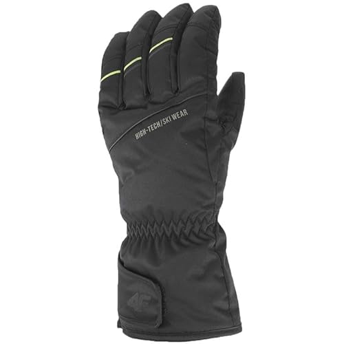 4F Handschuhe FNK M096, Schwarz, Herren M von 4F