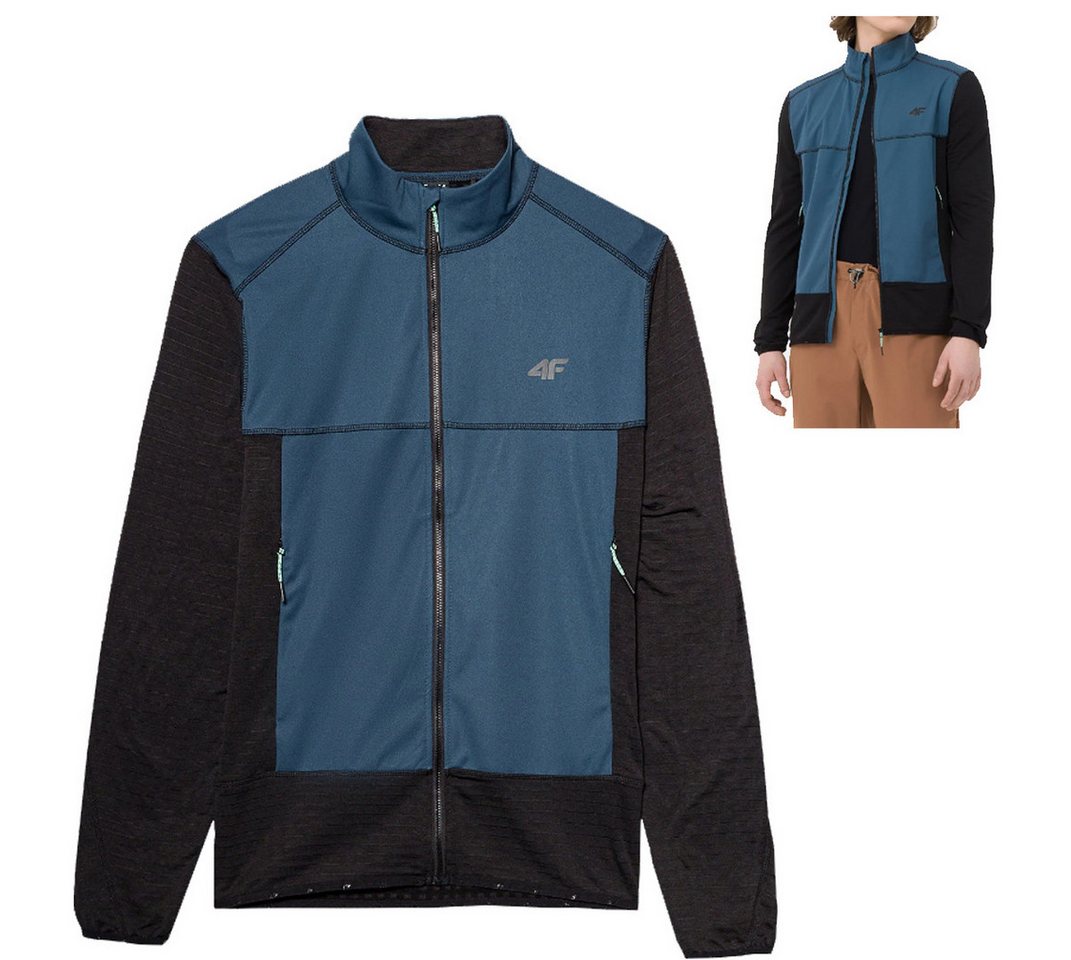 4F Hardshelljacke NEODRY - 4F Herren Jacke Sportjacke Regenjacke Softshell, blau von 4F