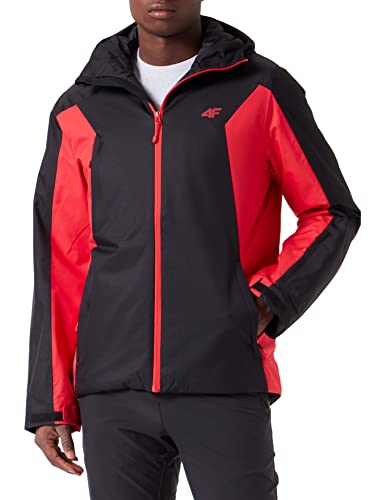 4F Herren Ski Jacket Kumn002 Jeans, Rot, XL 4F Herren Ski Jacket Kumn002 Jeans, Rot, XL von 4F