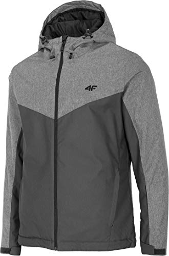 4F Herren Skijacke Howard Jacke, Light Grau, L 4F Herren Skijacke Howard Jacke, Light Grau, L von 4F