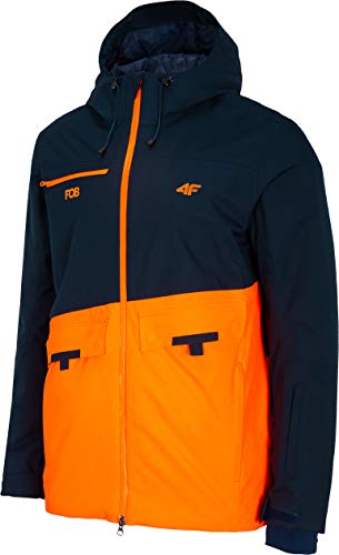4F Herren Snowboardjacke Hannes, Dark Blau, L 4F Herren Snowboardjacke Hannes, Dark Blau, L von 4F