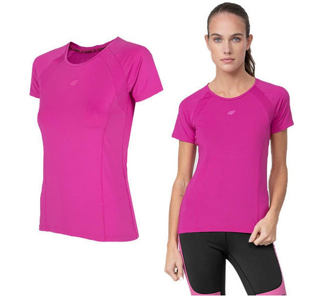 4F Kurzarmshirt 4F - Damen Sport T-Shirt, Laufshirt von 4F