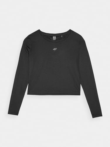 4F Longsleeve FNK F218 für Frauen | Schwarze Farbe | L von 4F