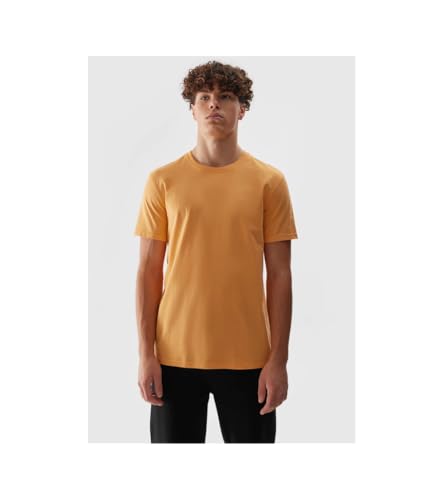 4F M1154 t -Shirt für Männer | Orangefarbene Farbe | XXL von 4F