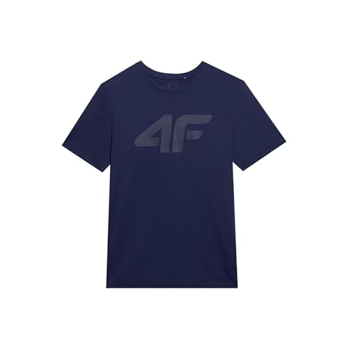 4F M1155 T -Shirt für Männer | Blaue Farbe | 3XL von 4F
