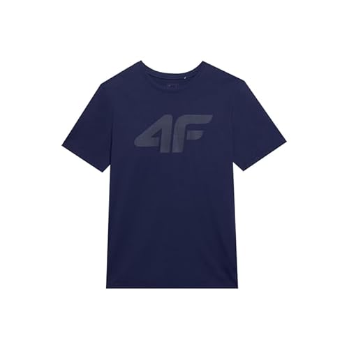 4F M1155 T -Shirt für Männer | Blaue Farbe | S von 4F