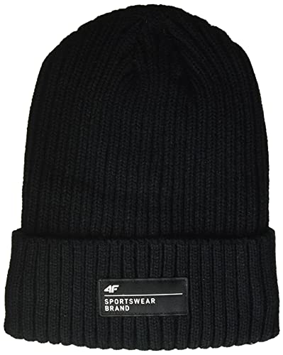 4F Men's H4Z20-CAM006-20S Mütze, sc schwarz, Medium 4F Men's H4Z20-CAM006-20S Mütze, sc schwarz, Medium von 4F