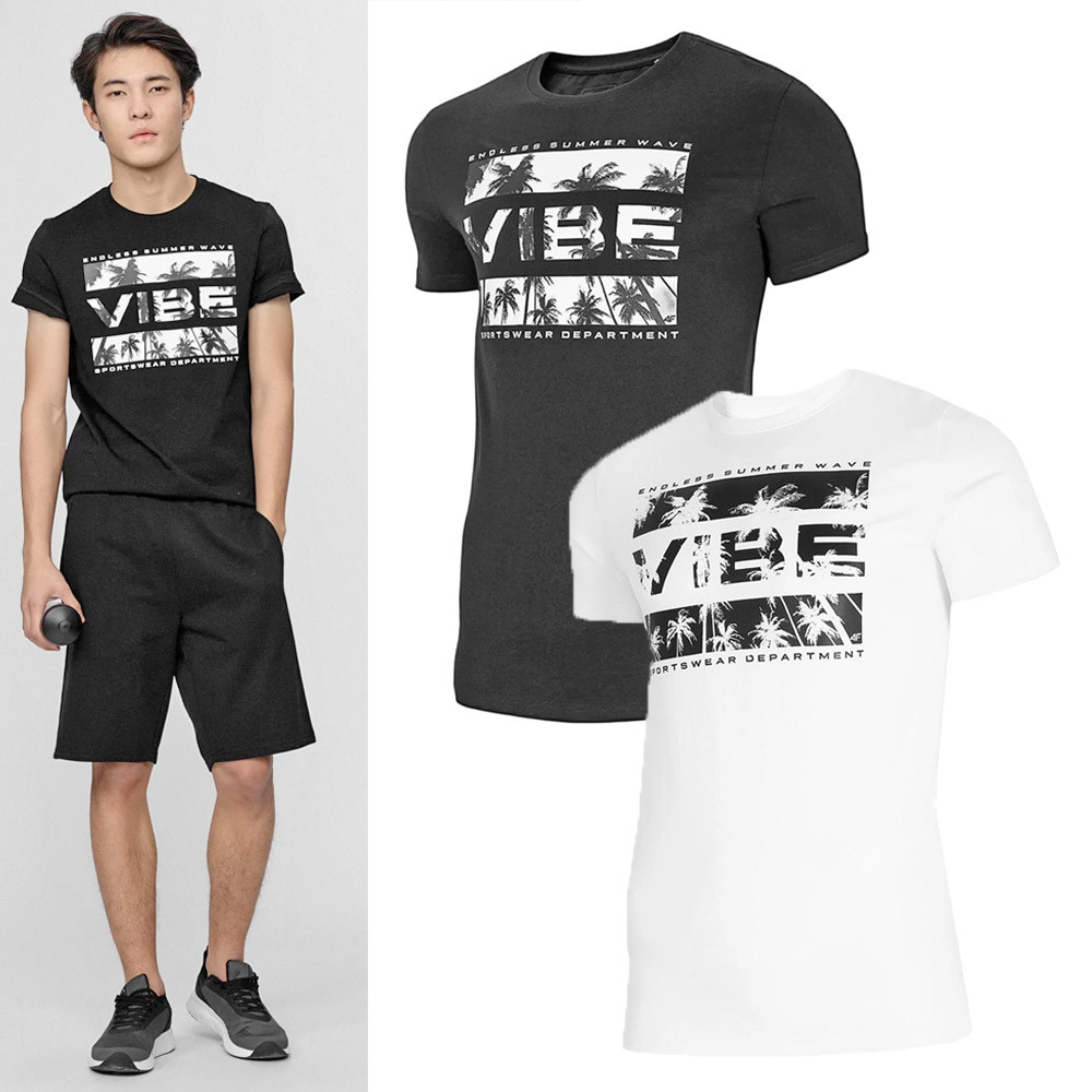 4F - Vibe - Herren T-Shirt Baumwolle von 4F