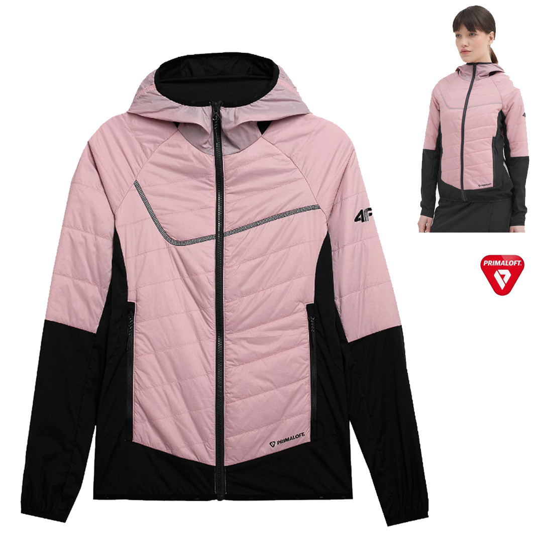 PRIMALOFT - leichte 4F Sport, Windjacke, Laufjacke, rose von 4F