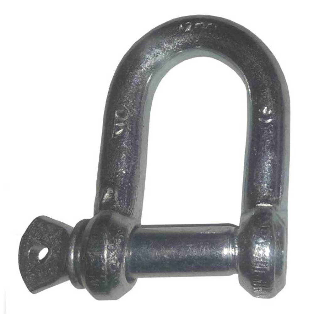 4water Ce Straight Galvanized Vertical Shackle Silber 25 mm von 4water