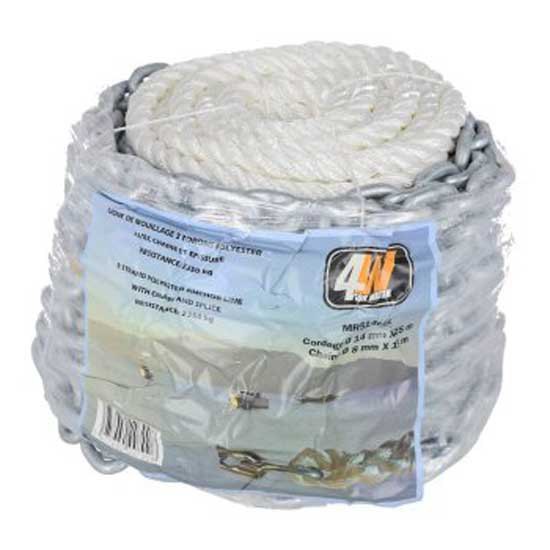 4water Chainline 10 Mm 32 M Rope 45 M 18 Mm Durchsichtig 4water Chainline 10 Mm 32 M Rope 45 M 18 Mm Durchsichtig von 4water