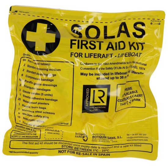 4water Raft First Aid Kit Gelb 4water Raft First Aid Kit Gelb von 4water