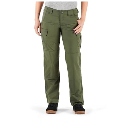 5.11 Tactical Stryke Covert Cargohose für Damen, dehnbar, Zwickelkonstruktion, Stil 64386, TDU Grün (ABR), Größe 38 (regulär) von 5.11