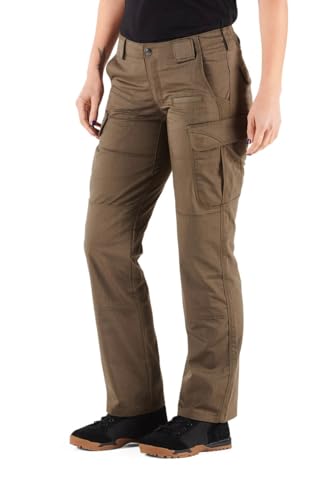 5.11 Tactical Stryke Covert Cargohose für Damen, dehnbar, Zwickelkonstruktion, Stil 64386, Tundra, Größe 42, normal von 5.11