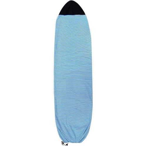 51buyoutgo Surfbrett-Sockenabdeckung, 1,8 m, schnell trocknend, Stretch-Surfbrett-Tasche mit Kordelzug und gepolstertem Nasenschutz, Surfzubehör, Paddel-Surfboard-Hülle, 180 x 50 cm, Blau 51buyoutgo Surfbrett-Sockenabdeckung, 1,8 m, schnell trocknend, Stretch-Surfbrett-Tasche mit Kordelzug und gepolstertem Nasenschutz, Surfzubehör, Paddel-Surfboard-Hülle, 180 x 50 cm, Blau von 51buyoutgo