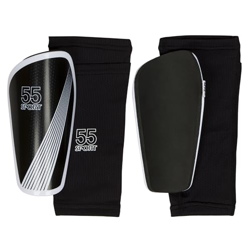 55 Sport Vortex Pro Schienbeinschoner mit Kompressionsmanschette, Schwarz, M 55 Sport Vortex Pro Schienbeinschoner mit Kompressionsmanschette, Schwarz, M von 55 Sport