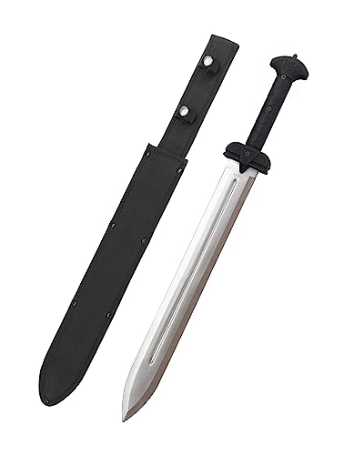 Gladius Schwert mit Scheide scharf echt zum Training Metall Stahl Nur für Erwachsene 62 cm - 18 Jahre erforderlich SW-1276 von 57 SPECIAL REPLICAS