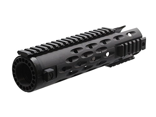 5KU CNC Competition Rail 'Carbine Cutout' Handguard/Railsystem für Airsoft M4 Modelle (23,6cm) von 5KU