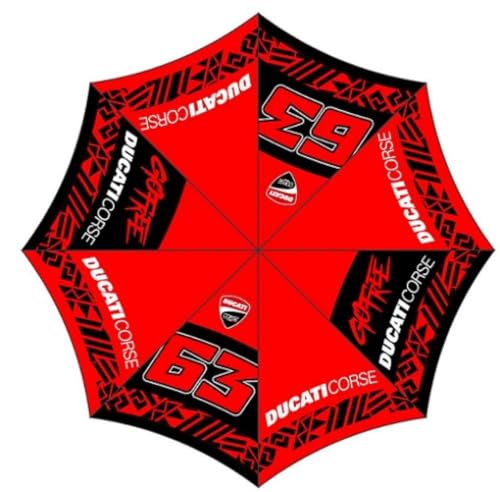 63 Ducati Dual Line Bad-Regenschirm, Unisex, Einheitsgröße, mehrfarbig, mehrfarbig 63 Ducati Dual Line Bad-Regenschirm, Unisex, Einheitsgröße, mehrfarbig, mehrfarbig von 63