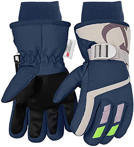 7-Mi Kinder Winter warm wasserdicht Handschuhe für Skifahren/Snowboarden/Radfahren/Reiten Outdoor-Aktivitäten Kinder Fäustlinge am besten für 4 to 6 Jahre Jahre alt Navy 7-Mi Kinder Winter warm wasserdicht Handschuhe für Skifahren/Snowboarden/Radfahren/Reiten Outdoor-Aktivitäten Kinder Fäustlinge am besten für 4 to 6 Jahre Jahre alt Navy von 7-Mi