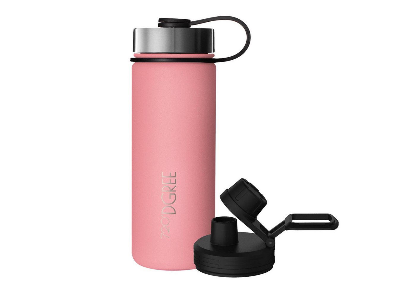 720°DGREE Isolierflasche noLimit - Isolier Trinkflasche aus Edelstahl inkl. Sportdeckel 530ml, Trinkflasche, Thermo-Flasche 530ml, Auslaufsicher, extra Drehdeckel 720°DGREE Isolierflasche noLimit - Isolier Trinkflasche aus Edelstahl inkl. Sportdeckel 530ml, Trinkflasche, Thermo-Flasche 530ml, Auslaufsicher, extra Drehdeckel von 720°DGREE