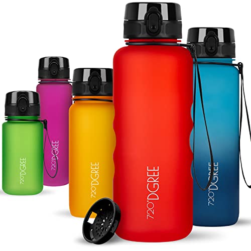 720°DGREE Trinkflasche 1,5 Liter “uberBottle“ softTouch +Sieb - BPA-Frei - XL Wasserflasche für Gym, Fitnessstudio, Workout, Fitness, Sport, Outdoor - Große Sportflasche aus Tritan - Leicht, Stoßfest 720°DGREE Trinkflasche 1,5 Liter “uberBottle“ softTouch +Sieb - BPA-Frei - XL Wasserflasche für Gym, Fitnessstudio, Workout, Fitness, Sport, Outdoor - Große Sportflasche aus Tritan - Leicht, Stoßfest von 720°DGREE