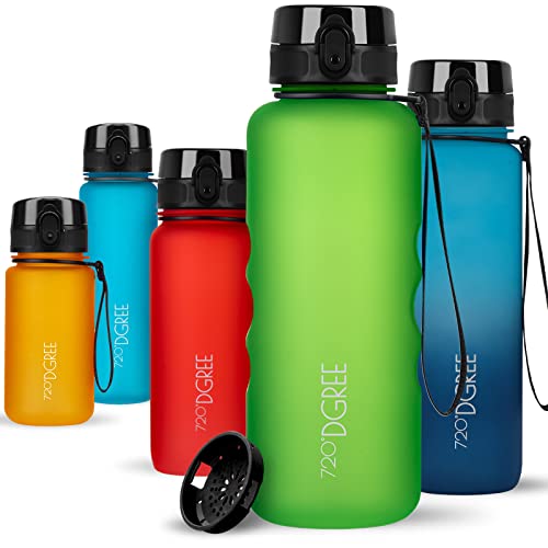 720°DGREE Trinkflasche 1,5 Liter “uberBottle“ softTouch +Sieb - BPA-Frei - XL Wasserflasche für Gym, Fitnessstudio, Workout, Fitness, Sport, Outdoor - Große Sportflasche aus Tritan - Leicht, Stoßfest 720°DGREE Trinkflasche 1,5 Liter “uberBottle“ softTouch +Sieb - BPA-Frei - XL Wasserflasche für Gym, Fitnessstudio, Workout, Fitness, Sport, Outdoor - Große Sportflasche aus Tritan - Leicht, Stoßfest von 720°DGREE