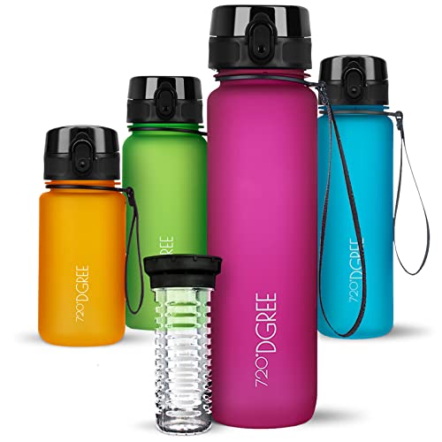 720°DGREE Trinkflasche 1l “uberBottle“ softTouch +Früchtebehälter - BPA-Frei - Schlanke Wasserflasche für Sport, Fitness, Fahrrad, Uni, Outdoor - Tritan Sportflasche Leicht, Stoßfest, Wiederverwendbar 720°DGREE Trinkflasche 1l “uberBottle“ softTouch +Früchtebehälter - BPA-Frei - Schlanke Wasserflasche für Sport, Fitness, Fahrrad, Uni, Outdoor - Tritan Sportflasche Leicht, Stoßfest, Wiederverwendbar von 720°DGREE