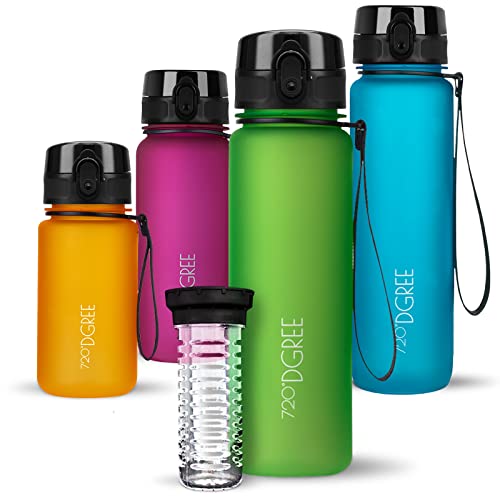 720°DGREE Trinkflasche 1l “uberBottle“ softTouch +Früchtebehälter - BPA-Frei - Schlanke Wasserflasche für Sport, Fitness, Fahrrad, Uni, Outdoor - Tritan Sportflasche Leicht, Stoßfest, Wiederverwendbar 720°DGREE Trinkflasche 1l “uberBottle“ softTouch +Früchtebehälter - BPA-Frei - Schlanke Wasserflasche für Sport, Fitness, Fahrrad, Uni, Outdoor - Tritan Sportflasche Leicht, Stoßfest, Wiederverwendbar von 720°DGREE