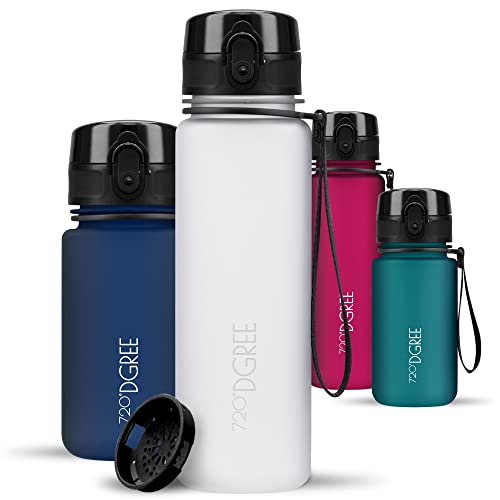 720°DGREE Trinkflasche Kinder 500ml “uberBottle“ softTouch +Sieb - Auslaufsicher, BPA-Frei - Flasche für Schule, Sport, Fitness - Wasserflasche aus Tritan - Schmal, Leicht, Stoßfest, Wiederverwendbar 720°DGREE Trinkflasche Kinder 500ml “uberBottle“ softTouch +Sieb - Auslaufsicher, BPA-Frei - Flasche für Schule, Sport, Fitness - Wasserflasche aus Tritan - Schmal, Leicht, Stoßfest, Wiederverwendbar von 720°DGREE