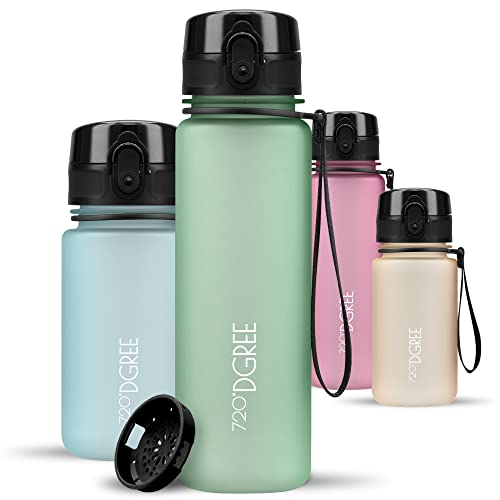 720°DGREE Trinkflasche Kinder 500ml “uberBottle“ softTouch +Sieb - Auslaufsicher, BPA-Frei - Flasche für Schule, Sport, Fitness - Wasserflasche aus Tritan - Schmal, Leicht, Stoßfest, Wiederverwendbar 720°DGREE Trinkflasche Kinder 500ml “uberBottle“ softTouch +Sieb - Auslaufsicher, BPA-Frei - Flasche für Schule, Sport, Fitness - Wasserflasche aus Tritan - Schmal, Leicht, Stoßfest, Wiederverwendbar von 720°DGREE