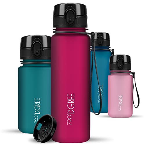 720°DGREE Trinkflasche Kinder 500ml “uberBottle“ softTouch +Sieb - Auslaufsicher, BPA-Frei - Flasche für Schule, Sport, Fitness - Wasserflasche aus Tritan - Schmal, Leicht, Stoßfest, Wiederverwendbar 720°DGREE Trinkflasche Kinder 500ml “uberBottle“ softTouch +Sieb - Auslaufsicher, BPA-Frei - Flasche für Schule, Sport, Fitness - Wasserflasche aus Tritan - Schmal, Leicht, Stoßfest, Wiederverwendbar von 720°DGREE