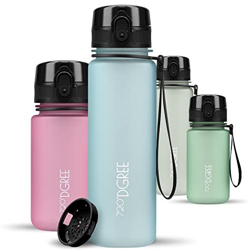 720°DGREE Trinkflasche Kinder 500ml “uberBottle“ softTouch +Sieb - Auslaufsicher, BPA-Frei - Flasche für Schule, Sport, Fitness - Wasserflasche aus Tritan - Schmal, Leicht, Stoßfest, Wiederverwendbar 720°DGREE Trinkflasche Kinder 500ml “uberBottle“ softTouch +Sieb - Auslaufsicher, BPA-Frei - Flasche für Schule, Sport, Fitness - Wasserflasche aus Tritan - Schmal, Leicht, Stoßfest, Wiederverwendbar von 720°DGREE
