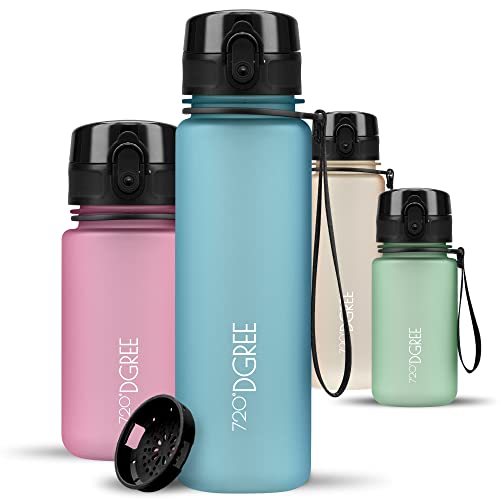 720°DGREE Trinkflasche Kinder 500ml “uberBottle“ softTouch +Sieb - Auslaufsicher, BPA-Frei - Flasche für Schule, Sport, Fitness - Wasserflasche aus Tritan - Schmal, Leicht, Stoßfest, Wiederverwendbar 720°DGREE Trinkflasche Kinder 500ml “uberBottle“ softTouch +Sieb - Auslaufsicher, BPA-Frei - Flasche für Schule, Sport, Fitness - Wasserflasche aus Tritan - Schmal, Leicht, Stoßfest, Wiederverwendbar von 720°DGREE