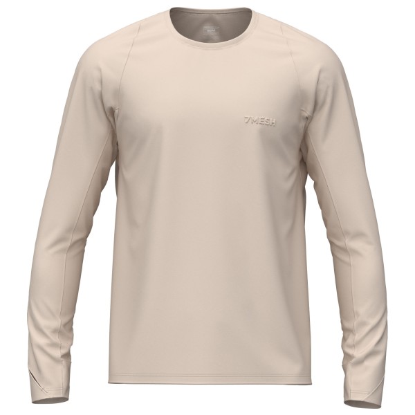 7mesh - Atlas Shirt L/S - Radtrikot Gr L beige von 7mesh